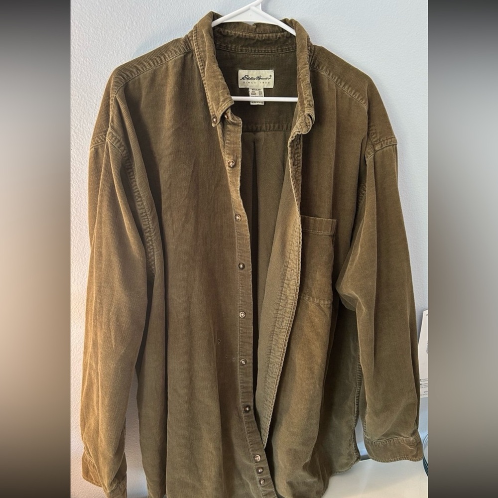 Oversized Corduroy Button Up - image 3